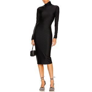 The Andamane Hilda Turtleneck Midi Dress Sz S
